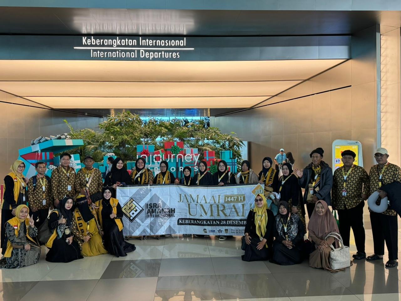 Keberangkatan jemaah umroh plus turqi pagi ini👆🏼