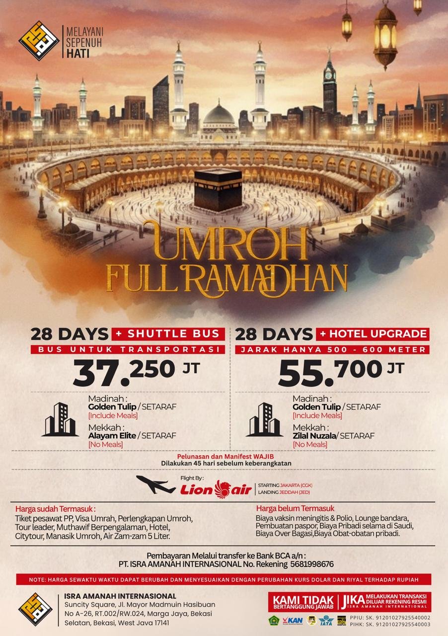 UMROH FULL RAMADHAN 28 HARI